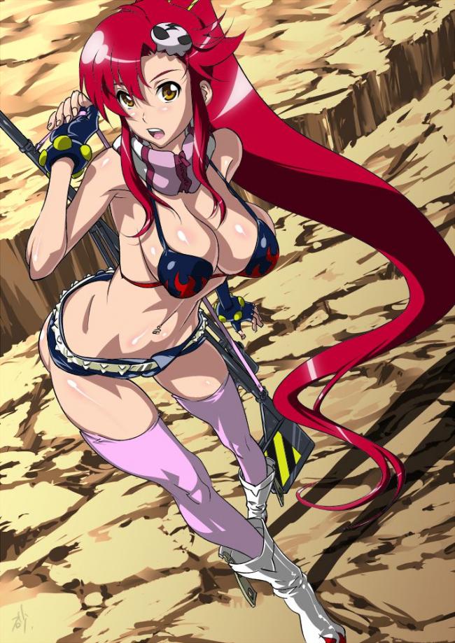 天元突破グレンラガンのよさを痛感できるエロ画像ください