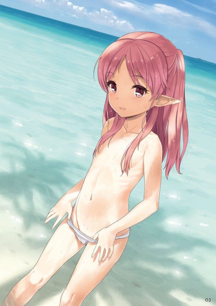 貧乳のエッチな部分を奥の奥まで堪能できるエロ画像