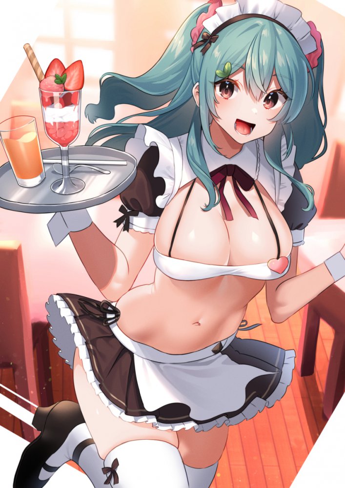 こんなにエロ過ぎるメイドの画像は反則です!