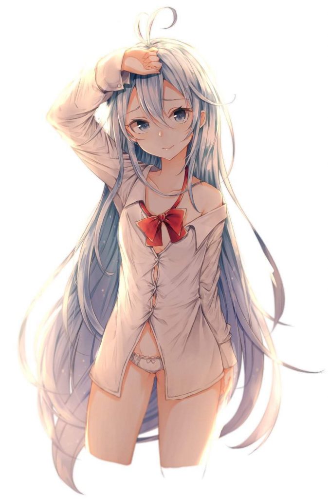 Hないたずらをしたくなる電波女と青春男のエロ画像