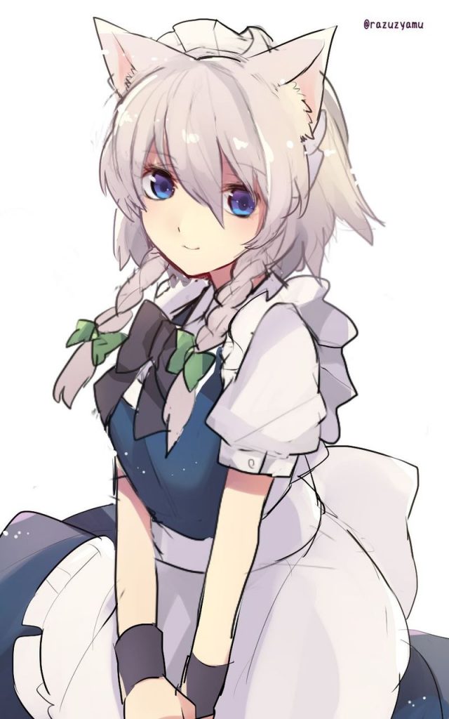 メイドのエッチな部分を奥の奥まで堪能できるエロ画像