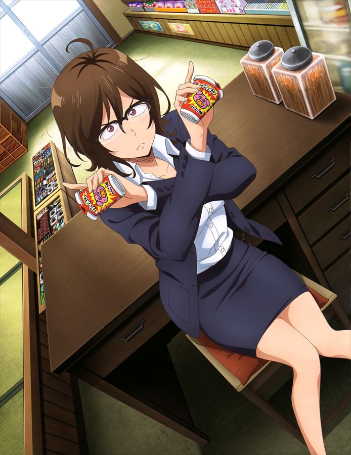 だがしかしの二次エロ画像で抜きたい！