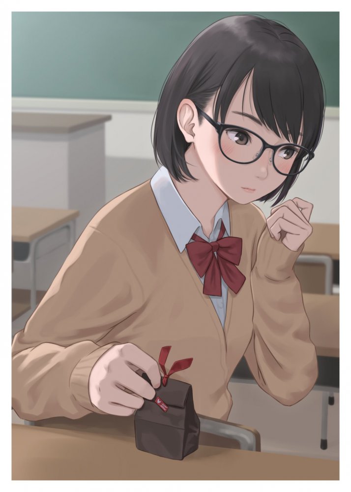 眼鏡のエロ画像をアップ！