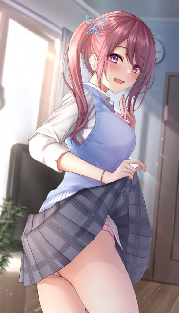パンツ・下着の二次フェチ画像。