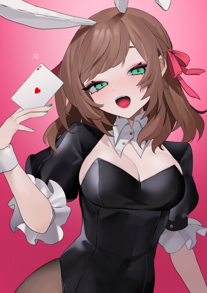 バニーガールの二次エロ画像でいい夢みましょ♪