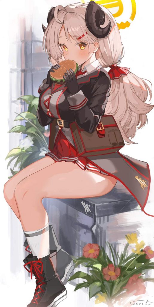 ブルーアーカイブのエロい画像