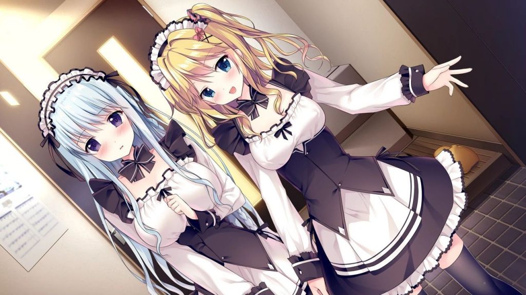 メイドのエッチな部分を奥の奥まで堪能できるエロ画像