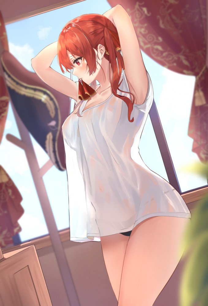 パンツ・下着の二次フェチ画像。