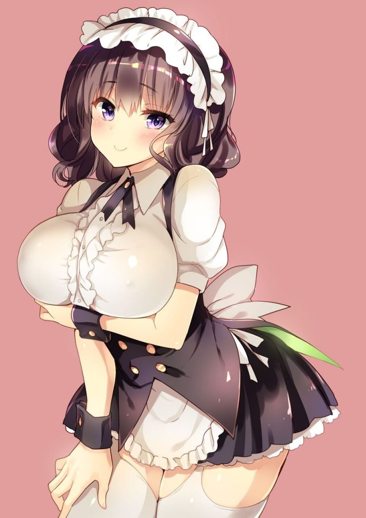 メイドのエッチな部分を奥の奥まで堪能できるエロ画像
