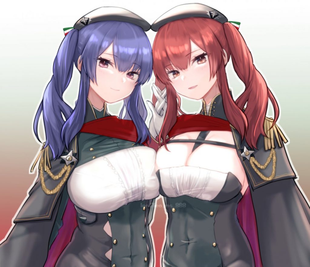 ツインテールのエッチな部分を奥の奥まで堪能できるエロ画像