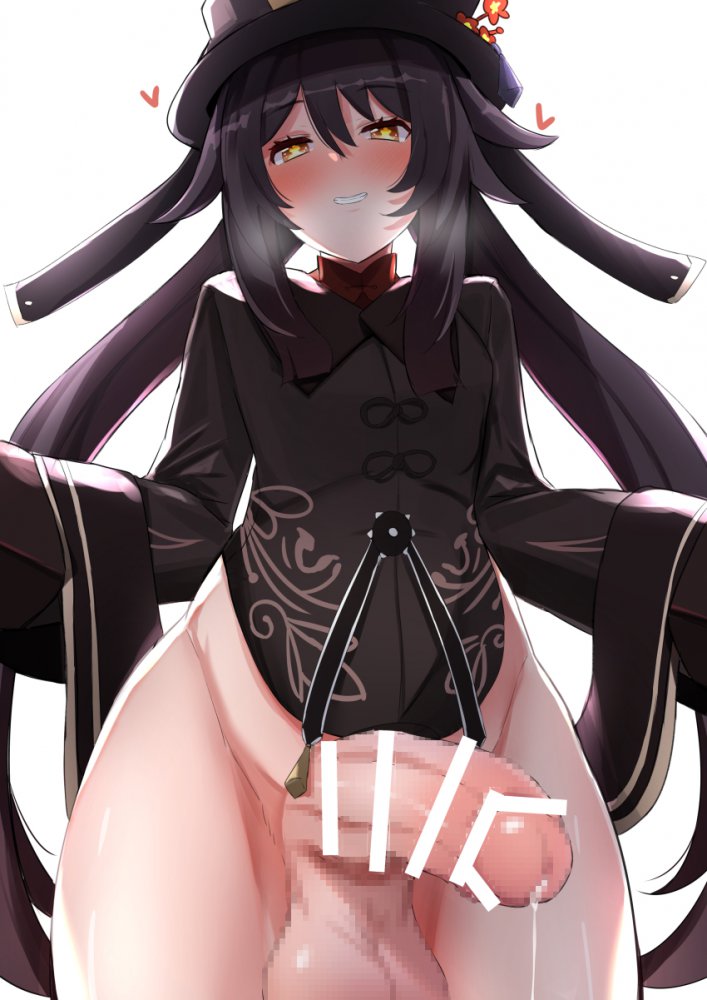 ふたなりの可愛い二次元画像。
