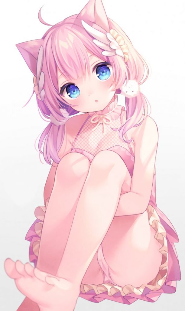 ツインテールのエッチな部分を奥の奥まで堪能できるエロ画像