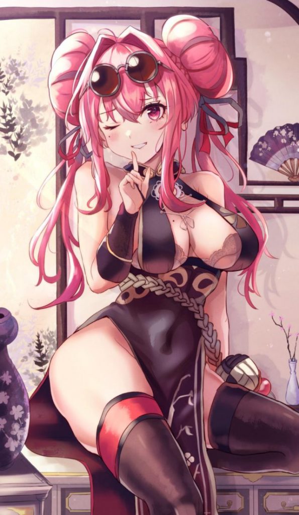 ツインテールのエッチな部分を奥の奥まで堪能できるエロ画像