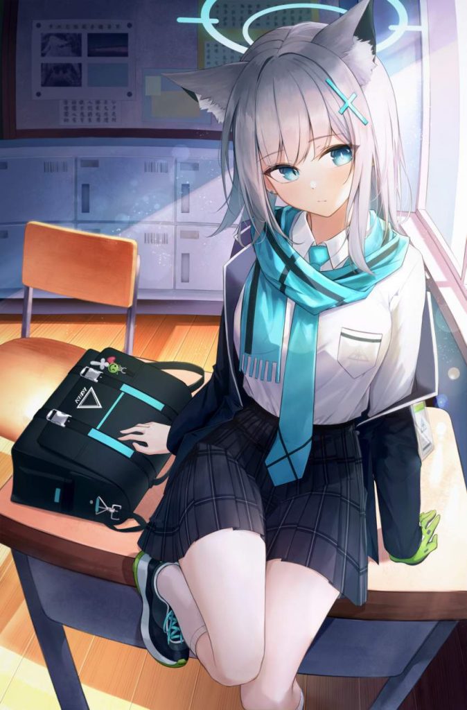 【二次】ブルーアーカイブのメチャシコで可愛い女の子のエッチな画像