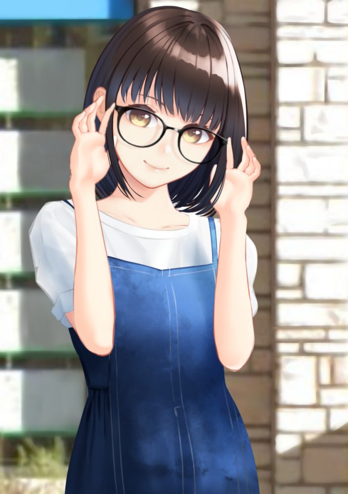 【二次】眼鏡のメチャシコで可愛い女の子のエッチな画像