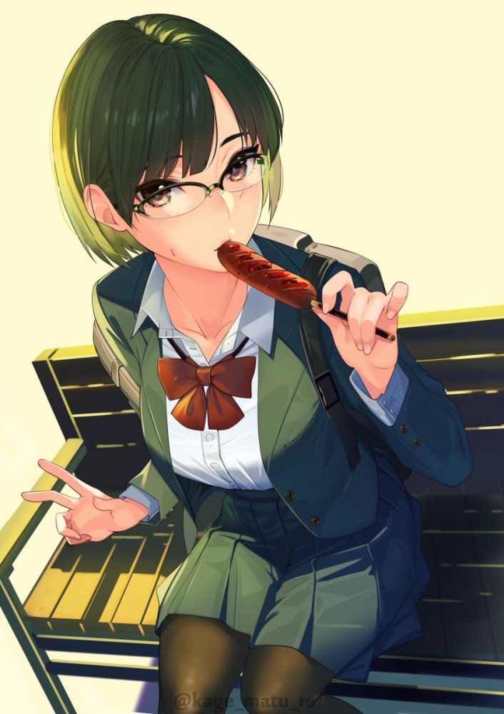 眼鏡のオナネタ画像を集めたよー！！