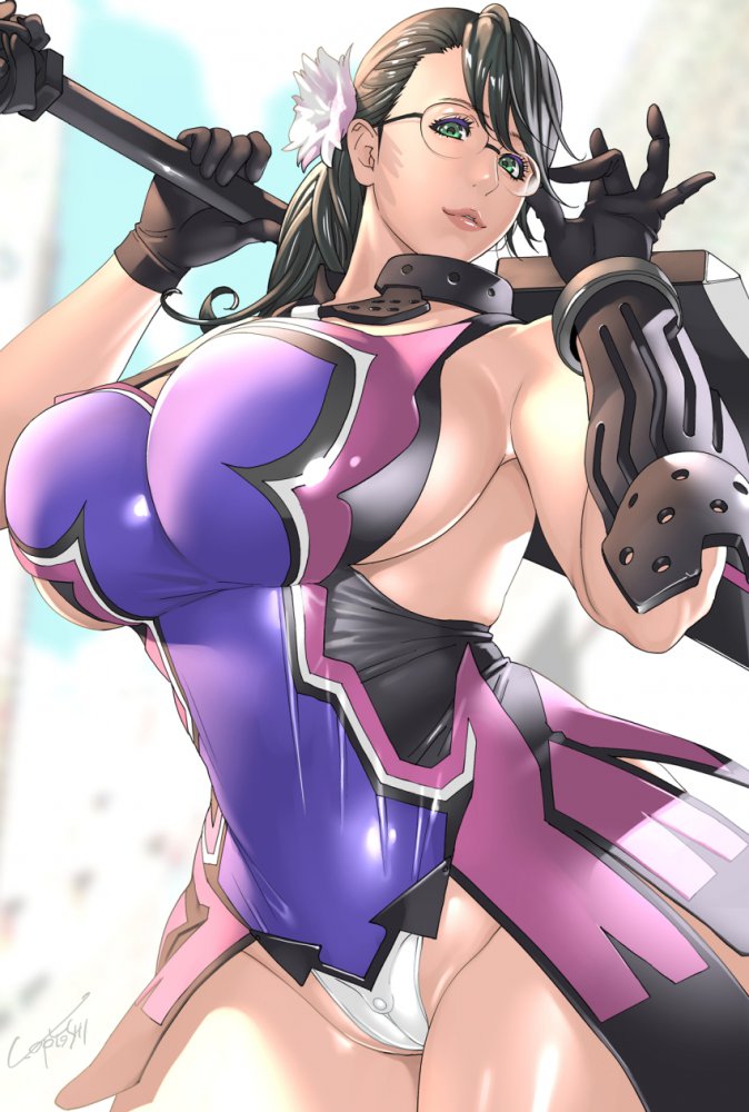 【二次】眼鏡のメチャシコで可愛い女の子のエッチな画像