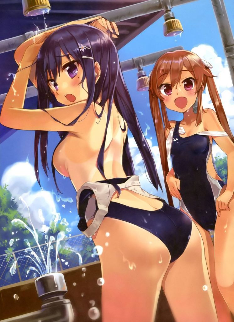 スク水のエロい画像