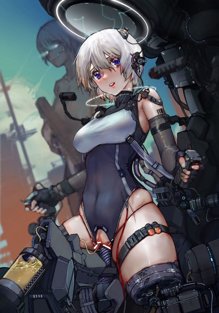 おしっこの可愛い二次元画像。
