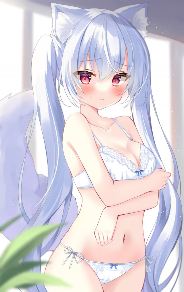ツインテールの虹エロ画像