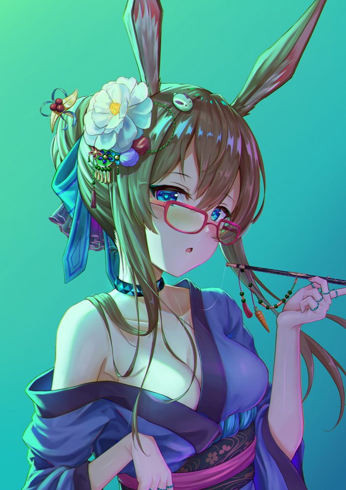 【二次】眼鏡のメチャシコで可愛い女の子のエッチな画像