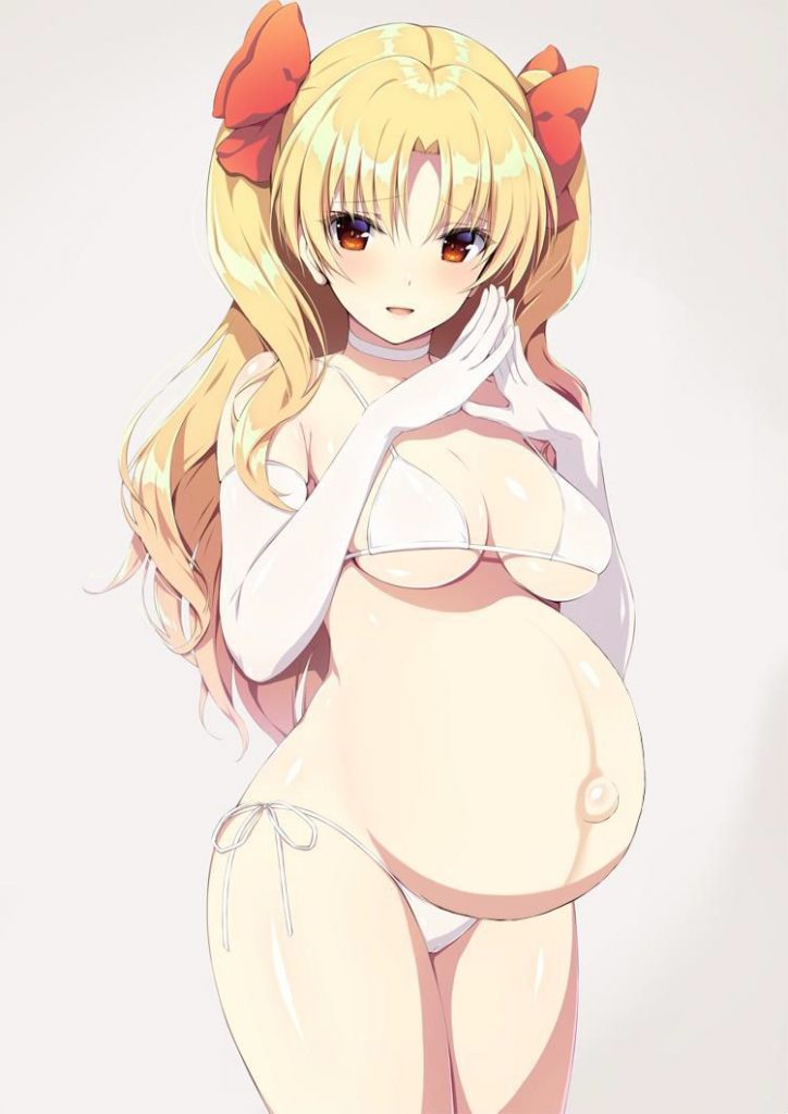 俺のとっておきのボテ腹の画像フォルダを見せる