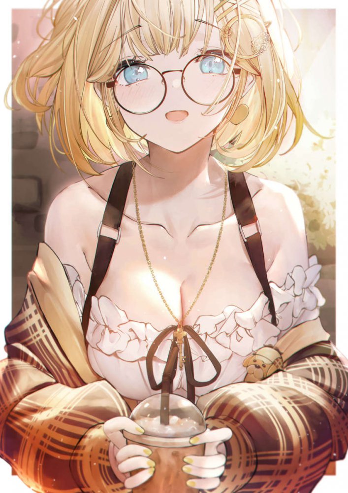 【二次】眼鏡のメチャシコで可愛い女の子のエッチな画像