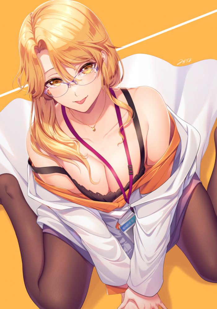 眼鏡のオナネタ画像を集めたよー！！