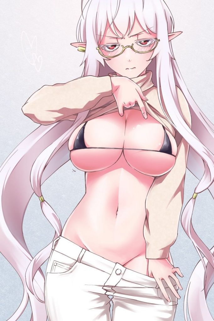 エルフの萌えイラスト