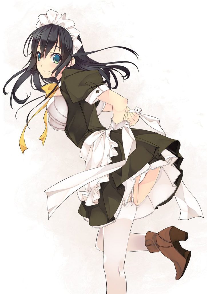 メイドの二次エロ画像で抜きたい！