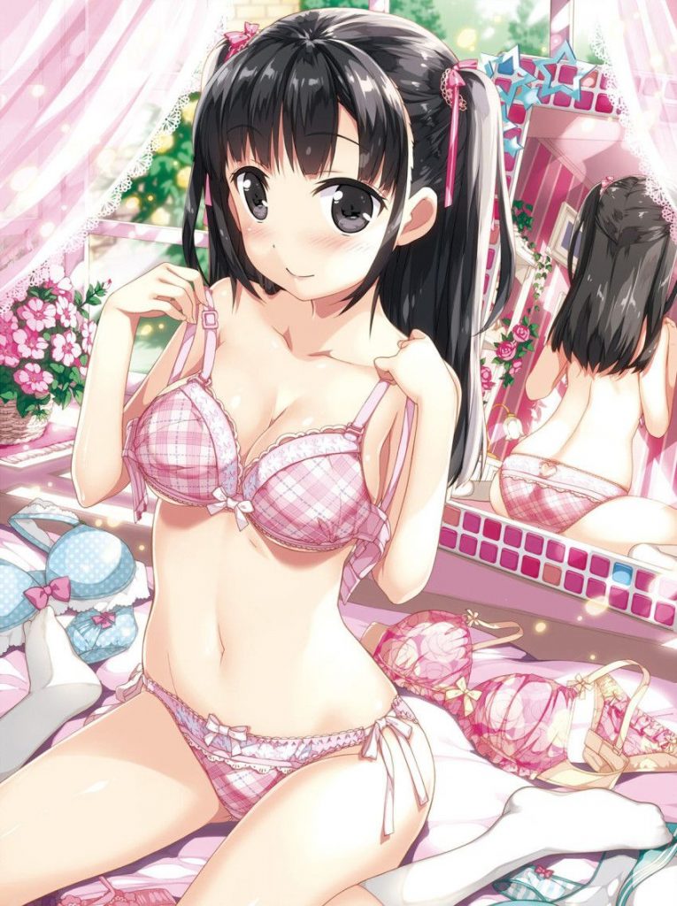 ツインテールの虹エロ画像