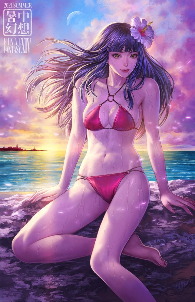 水着の二次エロ画像でいい夢みましょ♪