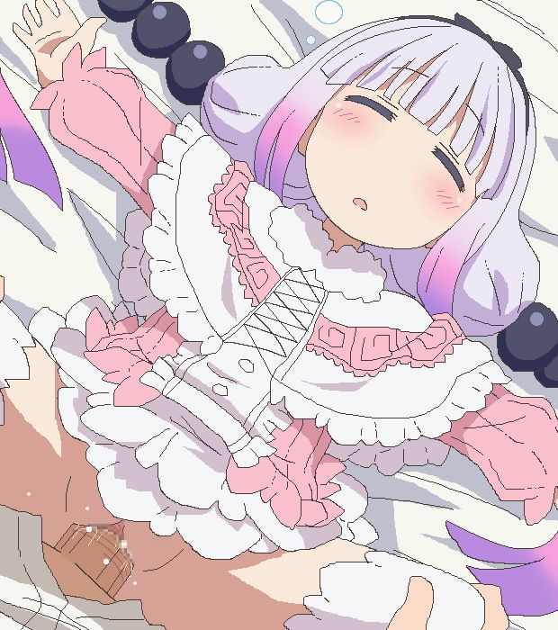 iPhoneの壁紙に使えそうな小林さんちのメイドラゴンの画像