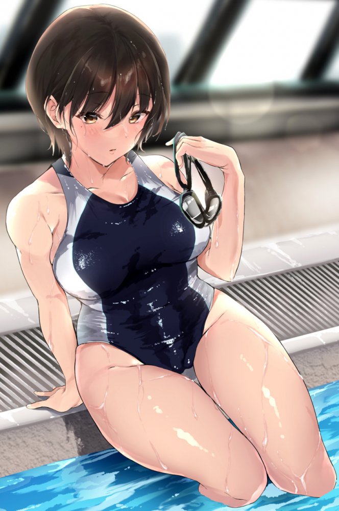競泳水着のエロ画像待った無し！