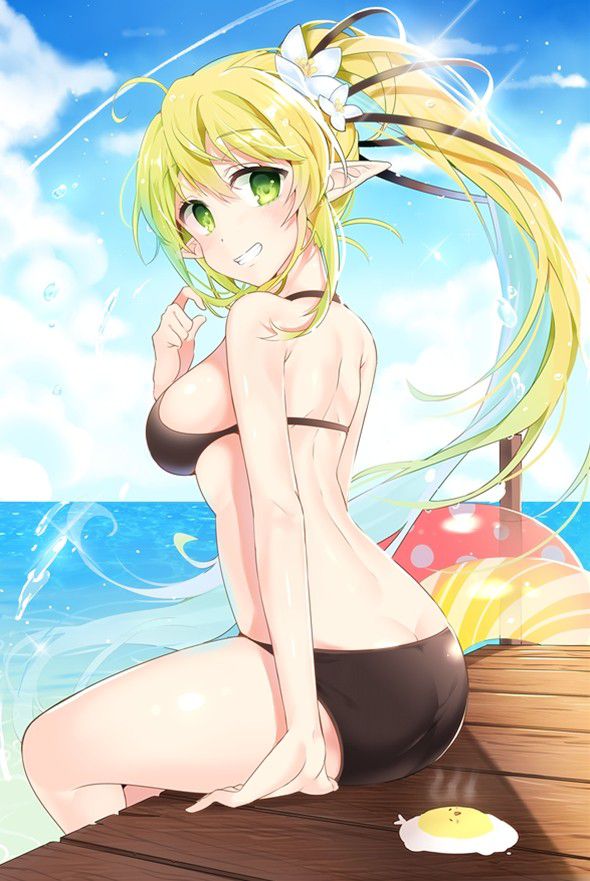 エルフの萌えイラスト