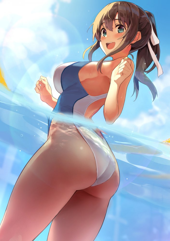 競泳水着のエロ画像待った無し！