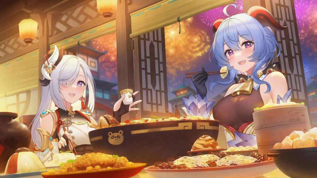 高画質な原神の画像ください