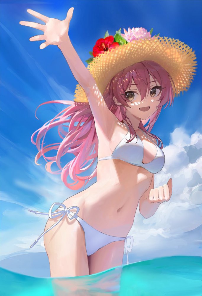 水着のエロ画像を見て幸せになろう!