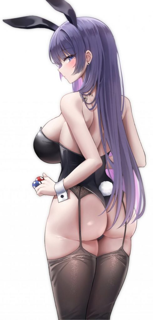 Hないたずらをしたくなるバニーガールのエロ画像