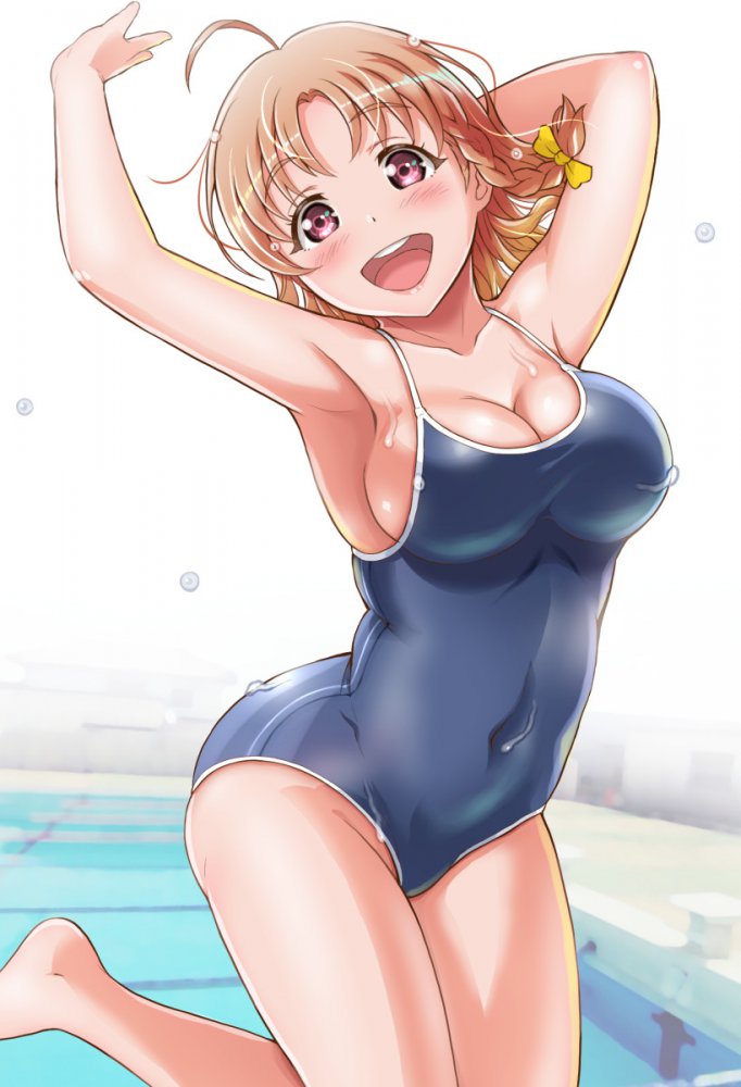 スク水の二次エロ画像で！