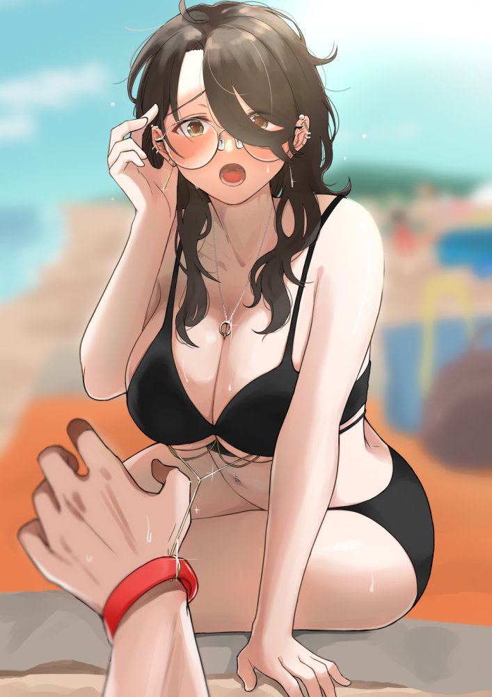 【二次】眼鏡のメチャシコで可愛い女の子のエッチな画像