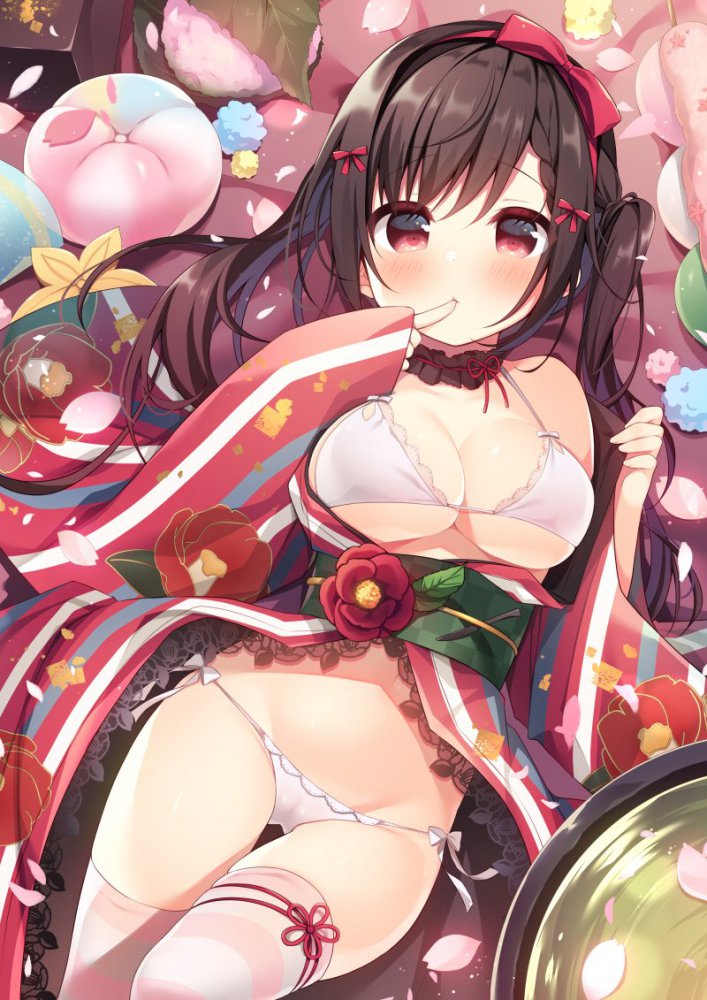 Hないたずらをしたくなる和服・浴衣のエロ画像