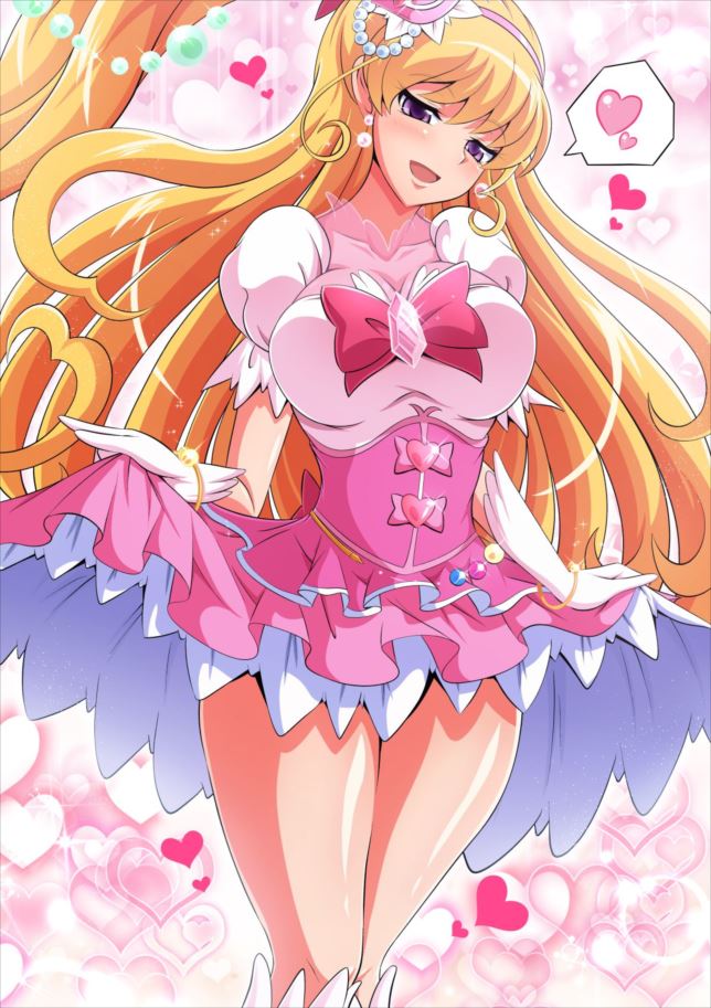 プリキュアの二次元エロ画像。