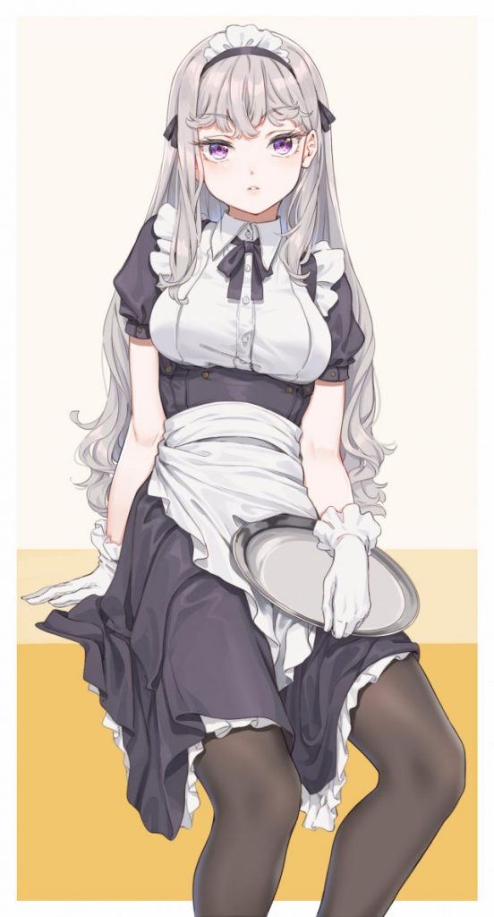 高画質なメイドの画像ください