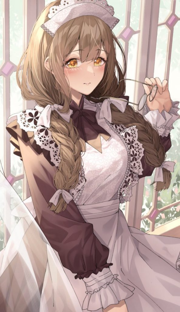 高画質なメイドの画像ください