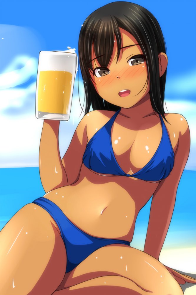 水着の二次エロ画像でいい夢みましょ♪
