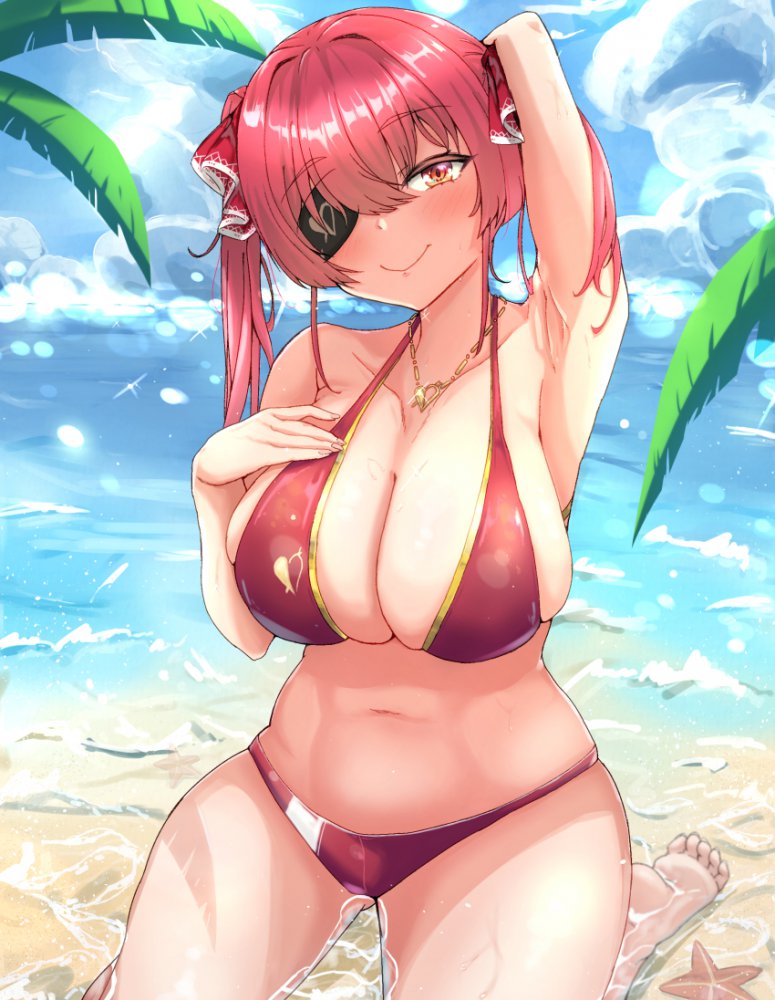 水着の二次エロ画像でいい夢みましょ♪