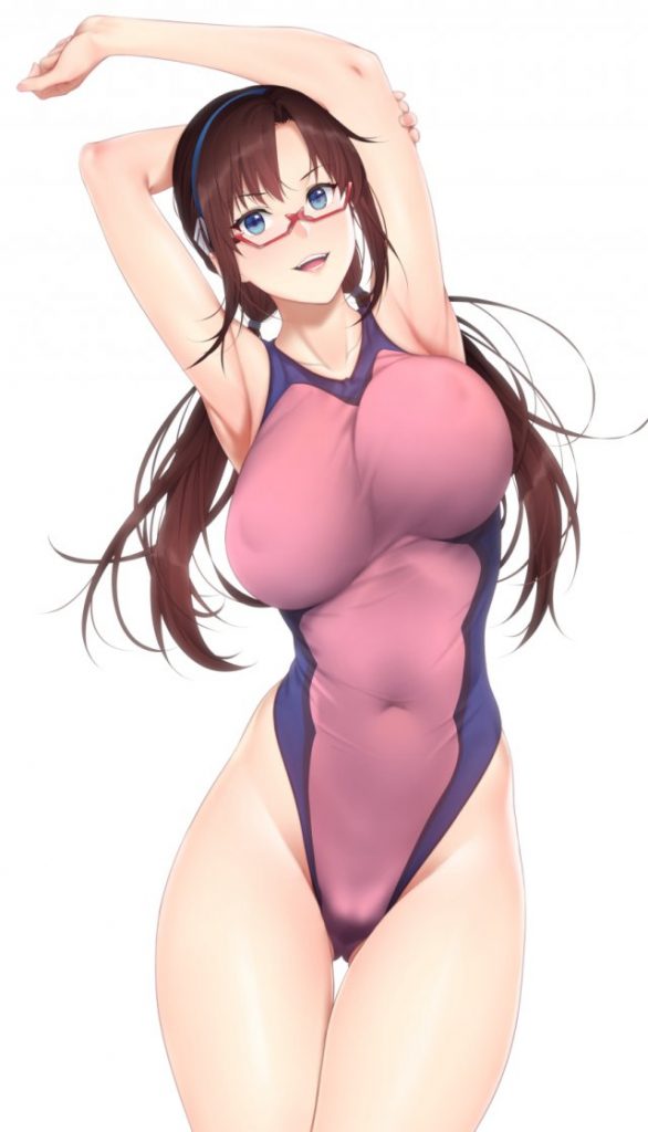 競泳水着のよさを再確認できるエロ画像