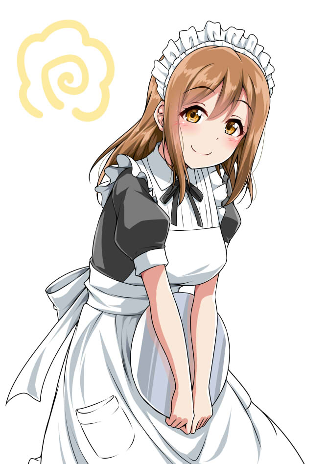 高画質なメイドの画像ください
