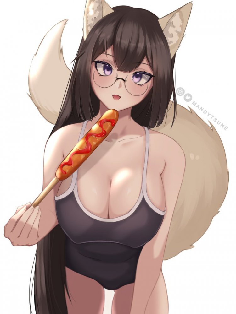 【二次】眼鏡のメチャシコで可愛い女の子のエッチな画像